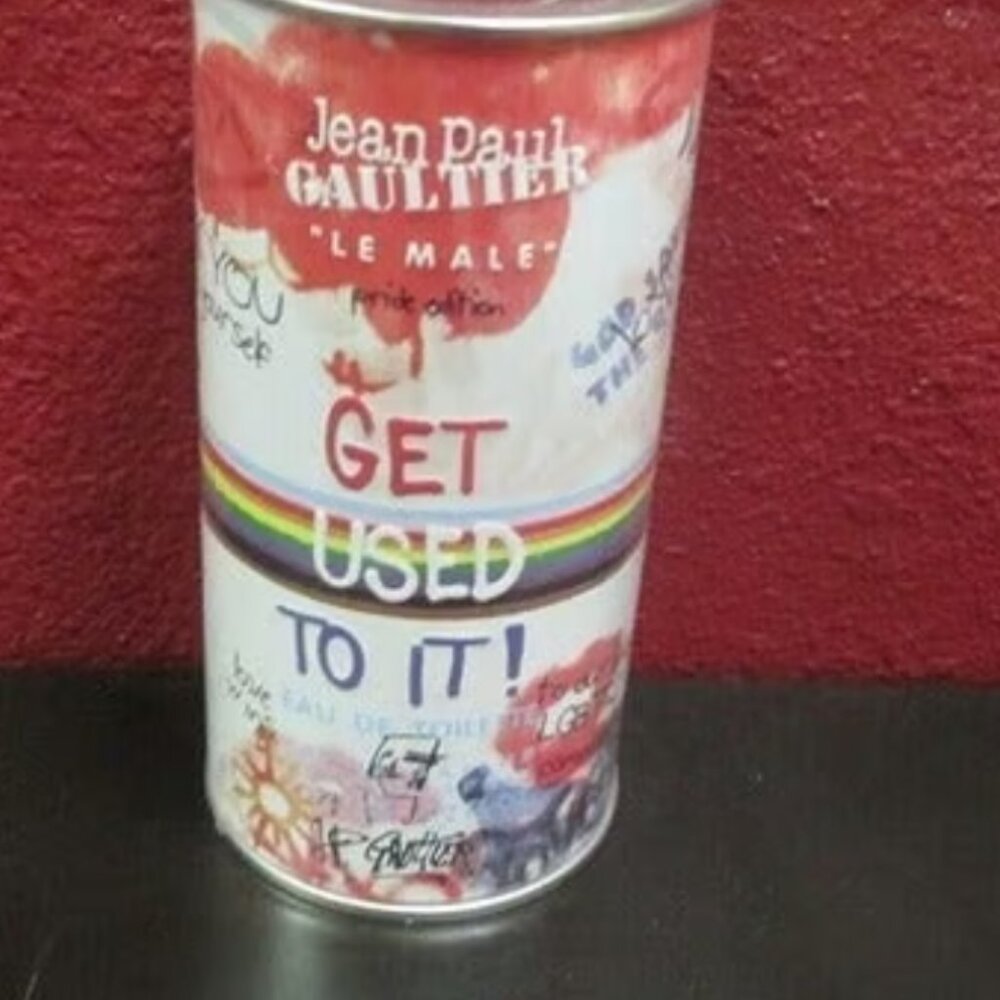 Jean Paul Gaultier Le Male EDT Pride Edition NEW w/Can Collectors